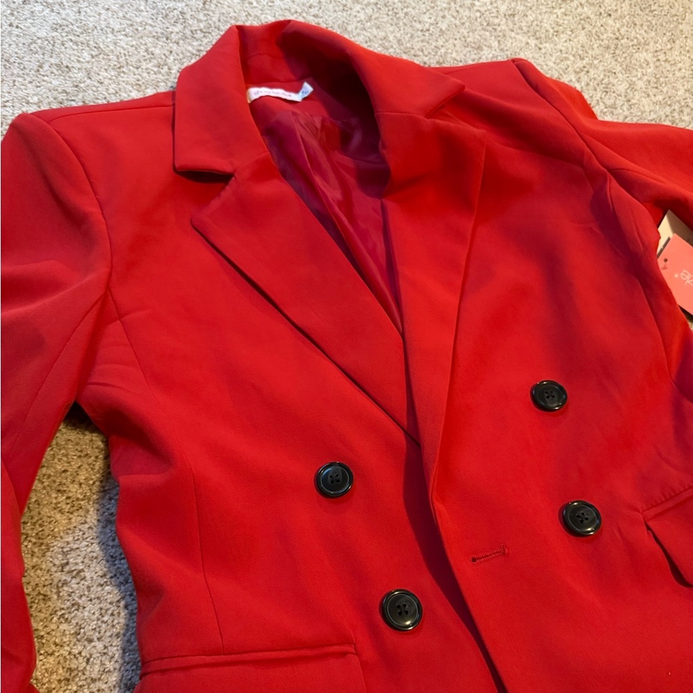 Red blazer brand new